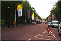  : Flags Along the Mall, London by Peter Trimming