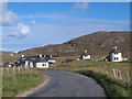 Modern housing on Barra