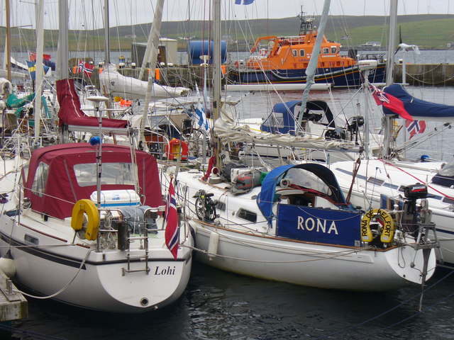 Yachts in the Small Boats Harbour