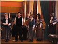 Shetland Folk Dance Society Taking a Bow