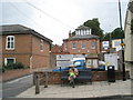 Seat outside Framlingham Library