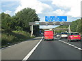 M3 approaching junction with M25