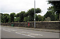 The churchyard wall