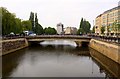 Churchill Bridge over the River Avon