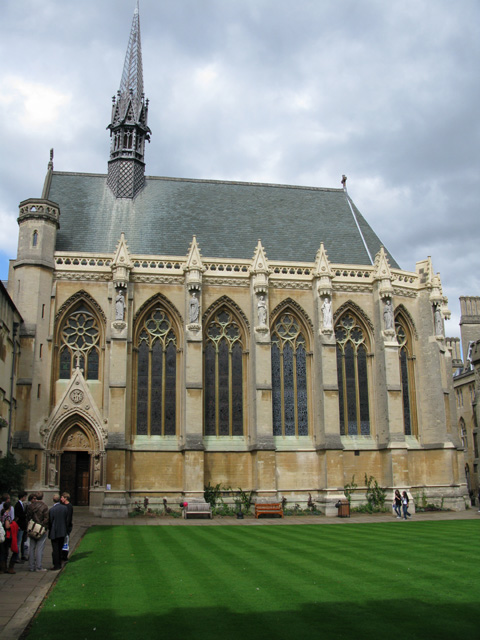 Chapel in the front quad, Exeter College © Nick Smith cc-by-sa/2.0 ...