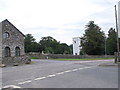 Crossroads in Llanarthne village, Camarthenshire