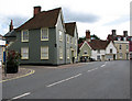 Houses and shops in Clare town centre