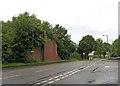 Remains of demolished railway bridge (1), Hartlebury Road