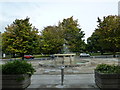 Fountain outside Southampton Central Library