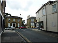 Looking from Carlton Place into Bedford Road