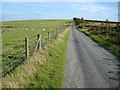 Road over Bicton Hill