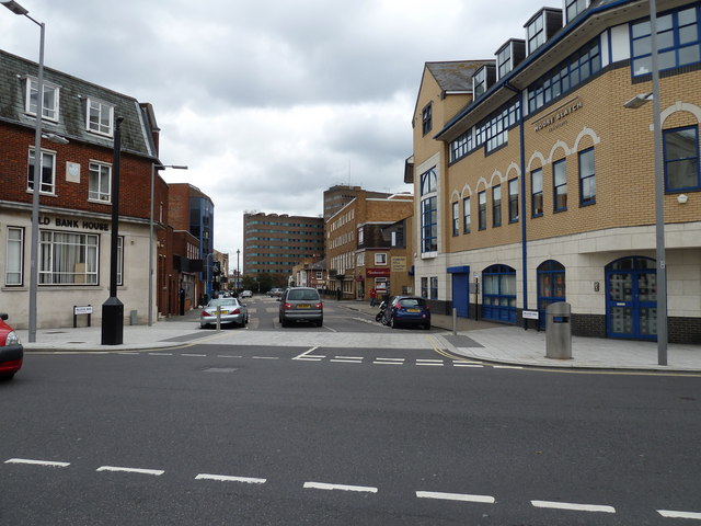 Junction of London Road and Bellevue Road
