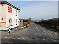 View along Gallants Lane from junction with Heath Road