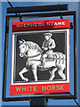 TR2139 : The White Horse sign by Oast House Archive