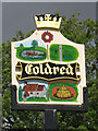 Coldred village sign