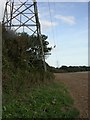 Walkford, power lines