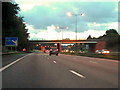 SJ5699 : M6, Liverpool Road Bridge by David Dixon