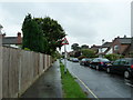 Two way traffic sign in Newlands Road