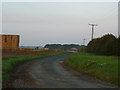 A farm track off Croxton Road