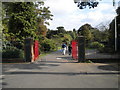 Victoria Park gates, Ballards Lane N3