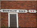 Street sign, Brownlow Road N3