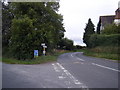 Old Turnpike Road/Sale Green Lane junction