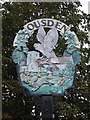 Ousden Village Sign.