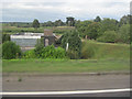 Remains of old Service area on A14