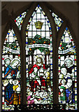 TM5080 : St Lawrence's church in South Cove - east window by Evelyn Simak