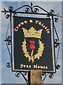TQ8224 : Crown & Thistle sign by Oast House Archive