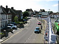 View along Lloyd Road to the High Street