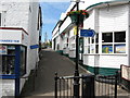 The start of the promenade off Harbour Street