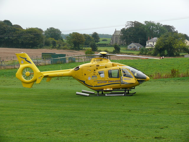 Scottish Air Ambulance Service © Andy Farrington cc-by-sa/2.0 ...