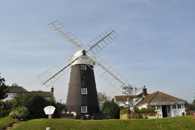 Stow Paston Windmill © Ashley Dace cc-by-sa/2.0 :: Geograph Britain and ...