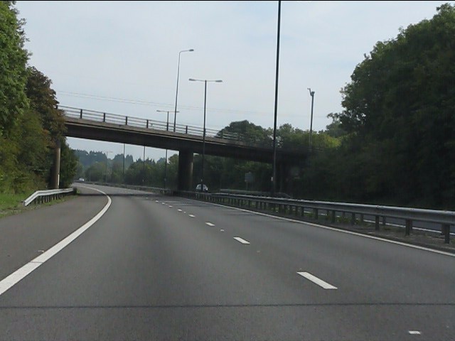 A48(M) Motorway - A48 slip road... © J Whatley :: Geograph Britain and ...