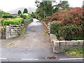 Access lane from the A2 near Maggy