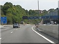 M4 Motorway approaching the Brynglas Tunnels