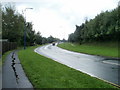 Cwmbran Drive viewed from the edge of Pontrhydyrun Road roundabout