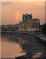 Rainbow over the Thames