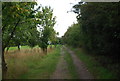 Footpath across Brokes Hill Golf Course