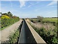 Inner flood protection wall at Walberswick