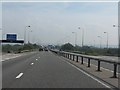 M4 Motorway at junction 22, eastbound