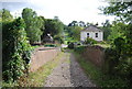 Footbridge over the railway near Knockholt Station