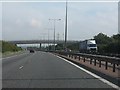 M4 Motorway - bridleway overbridge near Pilning