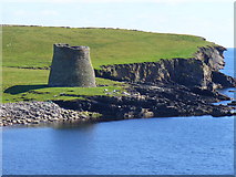 HU4523 : Mousa Broch from the North by Colin Smith