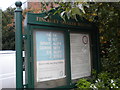 Notice Board, Finchley Quaker Meeting House, Alexandra Grove N12