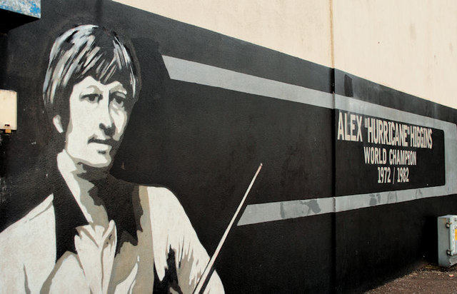 Alex Higgins mural, Belfast