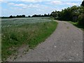 Footpath and track to Quorn