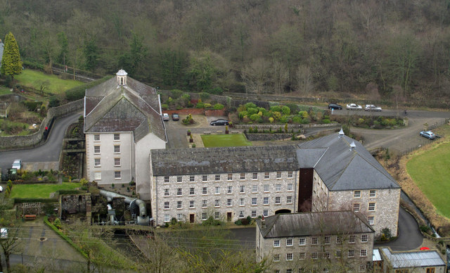 Cressbrook Mill © Trevor Littlewood :: Geograph Britain and Ireland