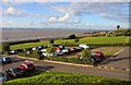 Car park with a view